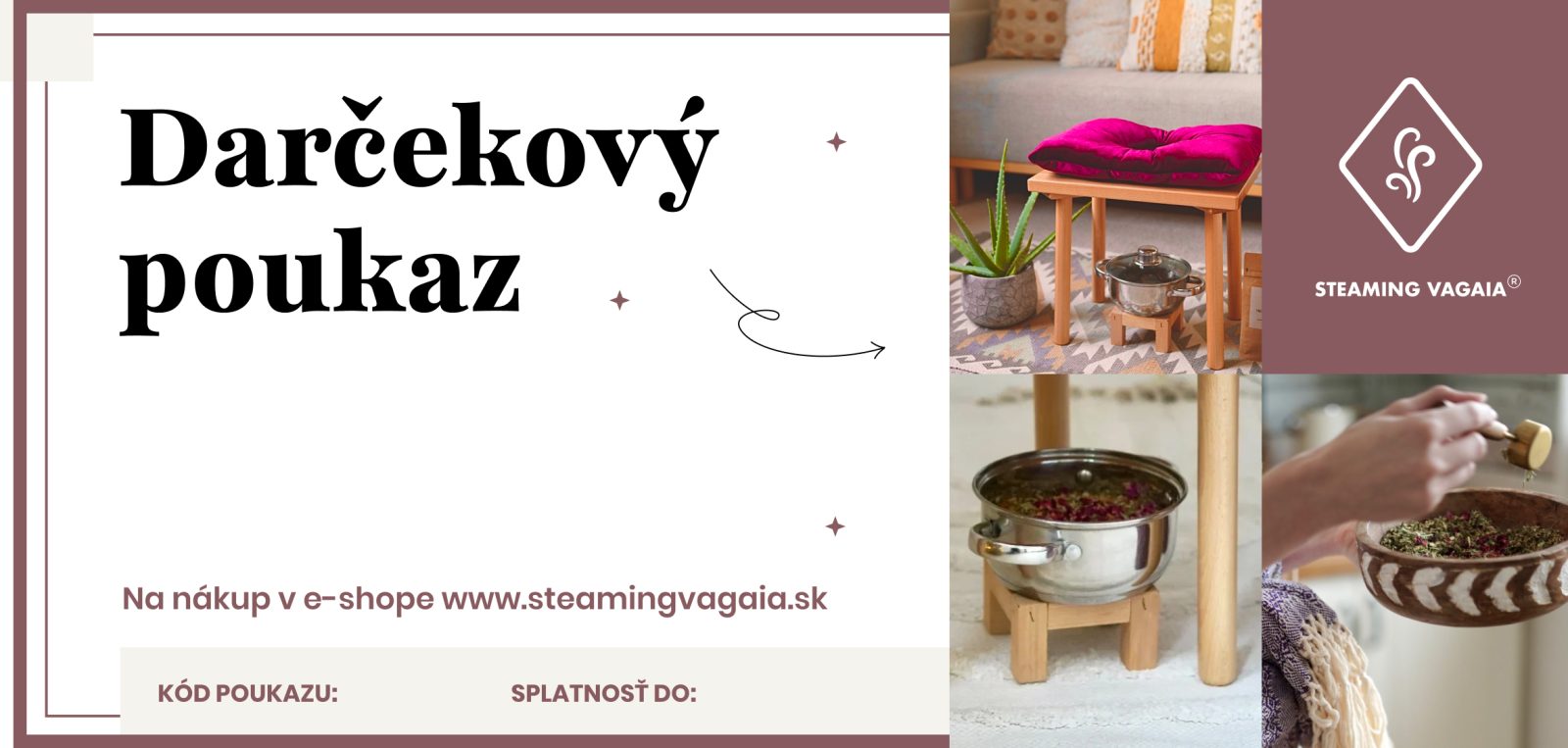 Darčekový poukaz SUU RANE